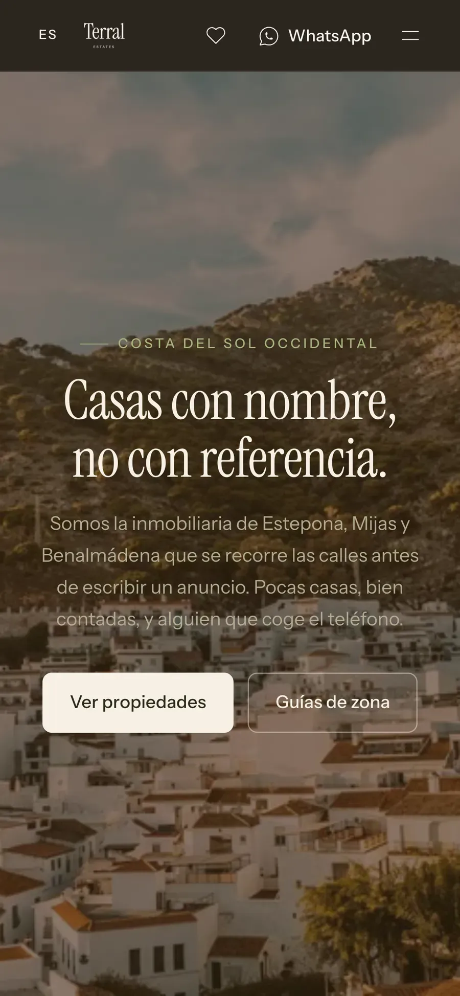 Terral en el móvil